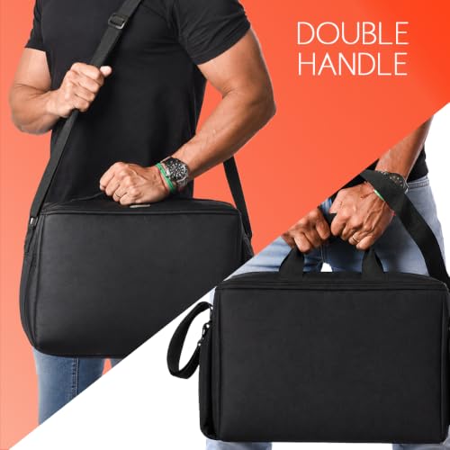 Case Bag Bisbel Compatível BandBox Trio Caixa Som Bluetooth Proteção Total Portátil Premium Resistente