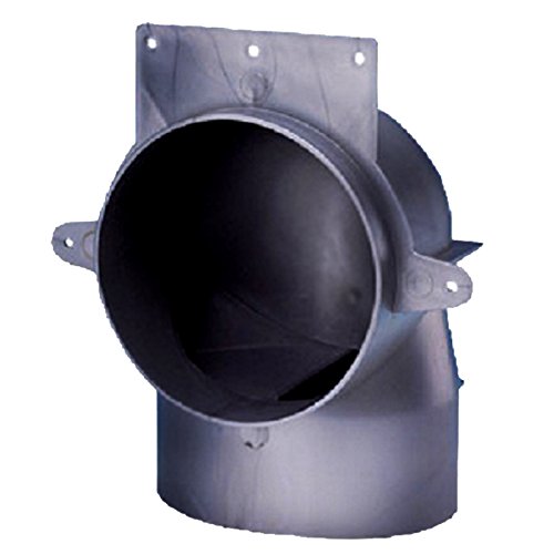 Fantech FEL 4 Low Profile Plastic Elbow, Fits in 2