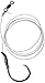 Gamakatsu Catfish Rig Circle Hook-2 Rigs Per Pack (Black, 8/0)