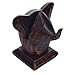STORE INDYA Wooden Baby Elephant Eyeglass Spectacle Holder Handmade Stand For Office Desk Home Decor