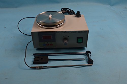 INTBUYING Laboratory Magnetic Stirrer Hotplate Heating Plate 85-2 Digital Hot Plate Mixer 110V - Thumbnail 5