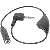 Inline Volume Control for 3.5MM Headphones,Black
