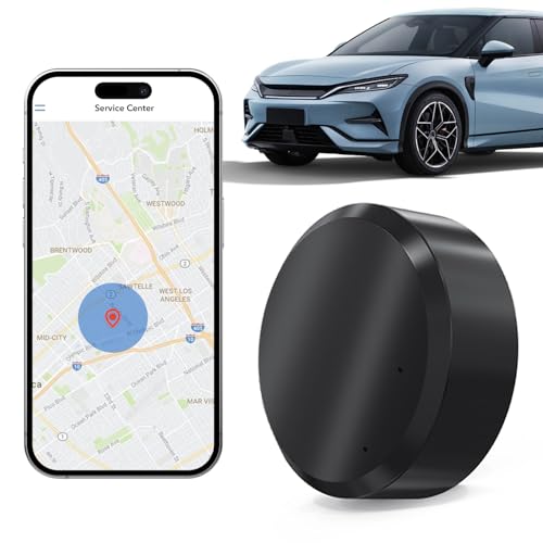Mini GPS Tracker for Vehicles: Tracker Device for Vehicles No Subscription No Monthly Fee Car Tracker Device Hidden Magnetic Real-Time Tracking for Cars Kids Dogs (GF11-02)