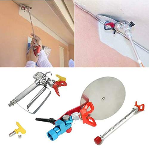 Universal Airless Paint Spray Guide Tool, Spraysteady The Ultimate Painting Tool, Splash Proof Universal Spray Guide Tool Spray Guide Accessory Tool for Airless Paint Spray Gun Sprayers - Thumbnail 2