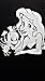 Little Mermaid Ariel Disney Inspired Princess Vinyl Decal Sticker|WHITE|Cars Trucks Vans SUV Laptops Wall Art|5.5