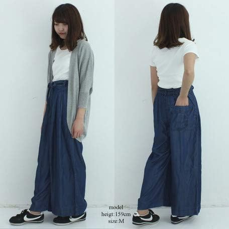 Amazon 6 5oz テンセルデニムワイドパンツ レーヨン テンセル ボトムス ジーンズ 通販