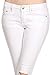 GALMINT Girls Fashion Skinny Fit Jeans Distressed Ripped Hole Denim Pants Jegging