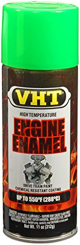 VHT (SP154-6 PK) Grabber Green High Temperature Engine Enamel - 11 oz. Aerosol, (Case of 6)
