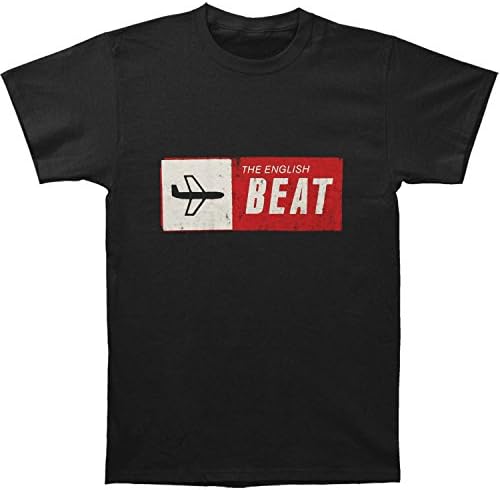 English Beat Men's Special Beat Service Black T-shirt Black