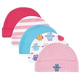 Luvable Friends 5-pack Caps in 0-6 Months (0-6 Months, Little Owl)