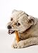 Hartz Oinkies Natural Smoked Pig Skin Twist Dog Treat Chews - 20 Pack