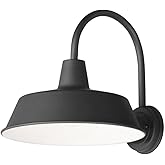 Maxim Lighting 35018BK Pier M - 1 Light Outdoor Wall Mount in Rustic Style-14.25 Inches Tall and 14 Inches Wide, Finish Color