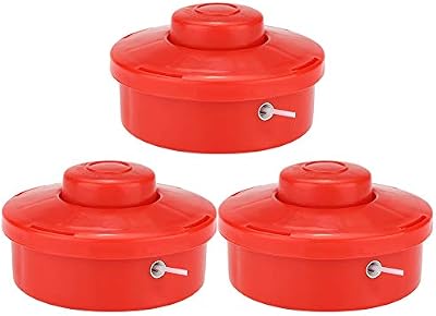 Zerodis 3Pcs Universal Grass Trimmer Heads Replacement Set for Mowers