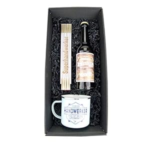 3-teilige Geschenkbox/Vatertag/Bier/Becher/Zollstock/Geburtstag/Handwerker/Mann