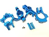 Rovan RC LT Blue CNC Aluminum Complete Front Hub Kit Fits LOSI 5IVE T King Motor X2