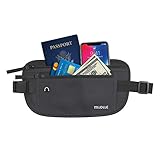 Money Belt for Travel RFID Waterproof - Running Pack - Waist Pack - Hidden Wallet - Travel Wallet - Security Money Belts