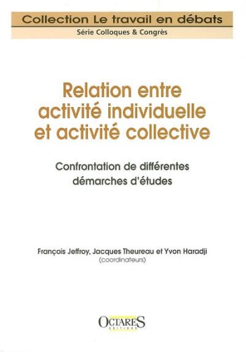 Relation entre activité individuelle et activité collective