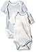 Burt's Bees Baby Baby Set Of 2 Organic Toile Bodysuits, Sail Blue, 12 Months