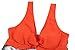 wantdo Women's Flower Printing Swimsuit High Waisted Bathing Suit LilyOrange US 4-6