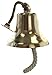 Solid Brass Engraved Bracket Bell 