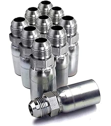 Gator 10343-10-8 JIC Fitting - 1/2 Hose To 5/8 Thread Male - 10 Pack