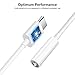 COOYA USB C to 3.5mm Compatible for OnePlus 7 Pro Headphone Adapter, USB C to Headphone Jack, USB C Auxiliary Adapter Audio Jack for OnePlus 7 6T, Huawei P20 P30 Pro, Mate 20 Pro, Xiaomi Mi 9, Mi A2thumb 3