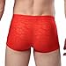 Lightning Deals Man Boxer,ZYooh Sexy Soft Bamboo Fiber Modal Pants Underwear Underpant (Red, L)
