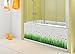 Alrens_DIY(TM) Cute Ladybugs Green Grass DIY Vinyl Baseboard Wall Sticker Home Decoration Kids Nursery Room Kindergarten Mural Living Room Decorative Decal