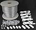 Novelty Lights Flex Rope Light Kit w/ Power Cord - Clear Indoor/Outdoor Decorative Lights - Customizable Light Rope for Holiday, Patio & Restaurant Decor - (150', Clear)