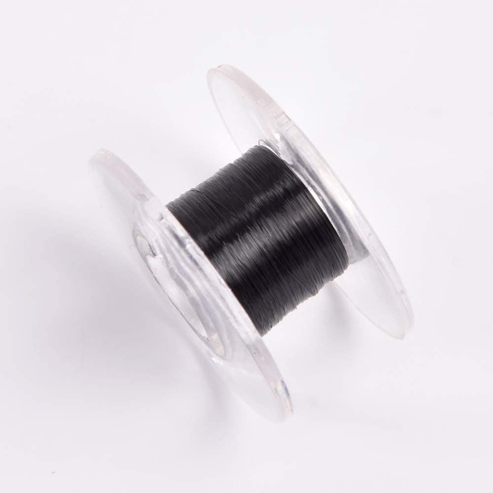 MOMOMAGE Scroll Type Elastic Invisible Thread(Black) Magic Tricks Used for Floating Magic Stage Street Illusion Props Gimmick Mentalism