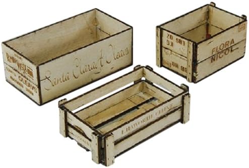 1/12 Woden box 3 items (japan import)