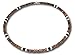 Native Treasure Mens and Womens Tropical Summer Beach Surfer Necklace From the Philippines, Brown Coconut Beads and White Ark Shells, Mens Summer Necklace
