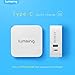 Lumsing 48W Dual Port Quick Charge 3.0 and USB Type-C Wall Charger with Foldable Plug for Google Nexus 6P, HTC 10, Galaxy S7, LG G5 and more