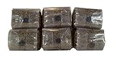 Sterilized Rye Berry Mushroom Substrate Grow Bags with Self Healing Injection Port (6 Pack)