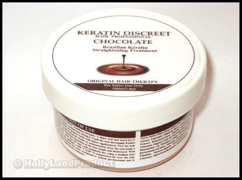 Keratin Discreet Original Brazilian Keratin Straightening Hair Treatment 3.4 Fl Oz / 100ml