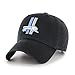 OTS NFL Detroit Lions Men's Challenger Adjustable Hat, Black Legacy, One Size