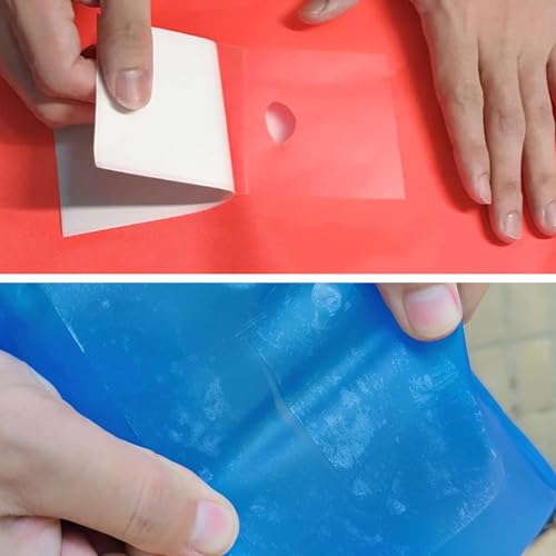 Pool Patch Tape Repair Kit Underwater: Transparent Waterproof Tape, Pool Patches Self-Adhesive Underwater for Repair Various Swimming Pool Surfaces (Tape 10 cm x 150 cm)