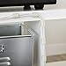 UT Wire UTW-9D12-WH Small D-Wings Cord Clip Organizer, White