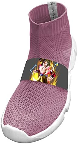 ZHIHUIMING Cool Dragon-Ball 2017 Fashion Sports Running Shoes for ChildrenPink 12 D(M) US Big kid