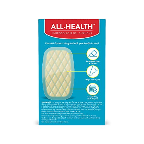 All-Health Extreme Hydrocolloid Gel Blister Cushion Bandages, 1.65 in x 2.67 in, 10 ct | Long Lastin - //medicalbooks.filipinodoctors.org