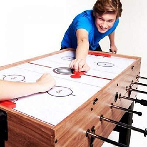 BS 3 in 1 Combo Multi Game Table Entertainment Game Foosball Soccer Convert Billiards Pool Air Hockey Multifunction Family Sport Kids and Adults Interactive Furniture & eBook by BADA Shop