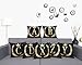 Black Pillow Cover Throw Pillow Case English Alphabet J Throw Pillow Case Modern Cushion Cover Square Pillowcase Decoration for Sofa Bed Chair Car 18 x 18 Inch