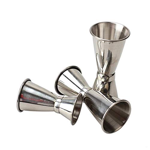Belleashy Cocktail-Shaker, 3 Größen, Edelstahl, für Bars, Reisen und Outdoor (Größe: M, Farbe: Silber) – Bild 6