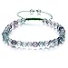BRCbeads Gemstone Bracelets Flourite Natural Gemstones Birthstone Crystal Beads Handmade 6mm Stretch Macrame Adjustable Loose Beads With Gift Box