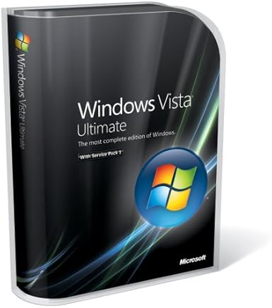 Windows Vista Ultimate Edition With Service Pack 1 32 Bit Cd And 64 Bit Dvd Pc Amazon De Software