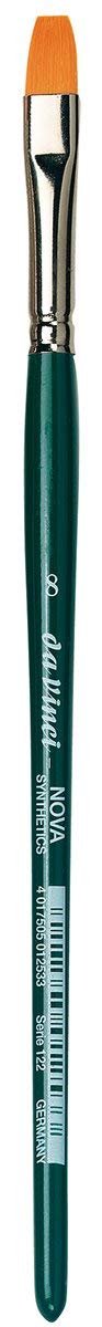 Da Vinci NOVA - Series 122 - Synthetic Fiber Brush, School and Hobby line - Size 8