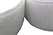 3/4" White Sew On Hook and Loop - 5 Yds of Hook and 5 Yds of Loop Per Package 5 Yd
