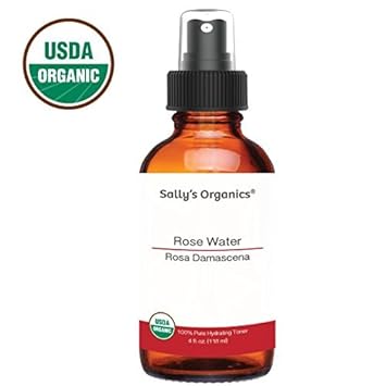Amazon Com 4oz Pure Organic Rose Water Therapeutic Grade