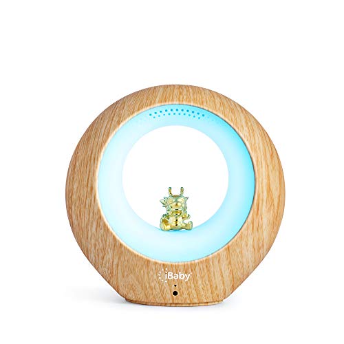 image for iBaby Wake Up Light, Alarm Clock, Air Smart Baby Audio Monitor, Temper