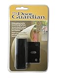 Door Guardian Childproof Deadbolt for Inward Swinging Doors - Black Finish